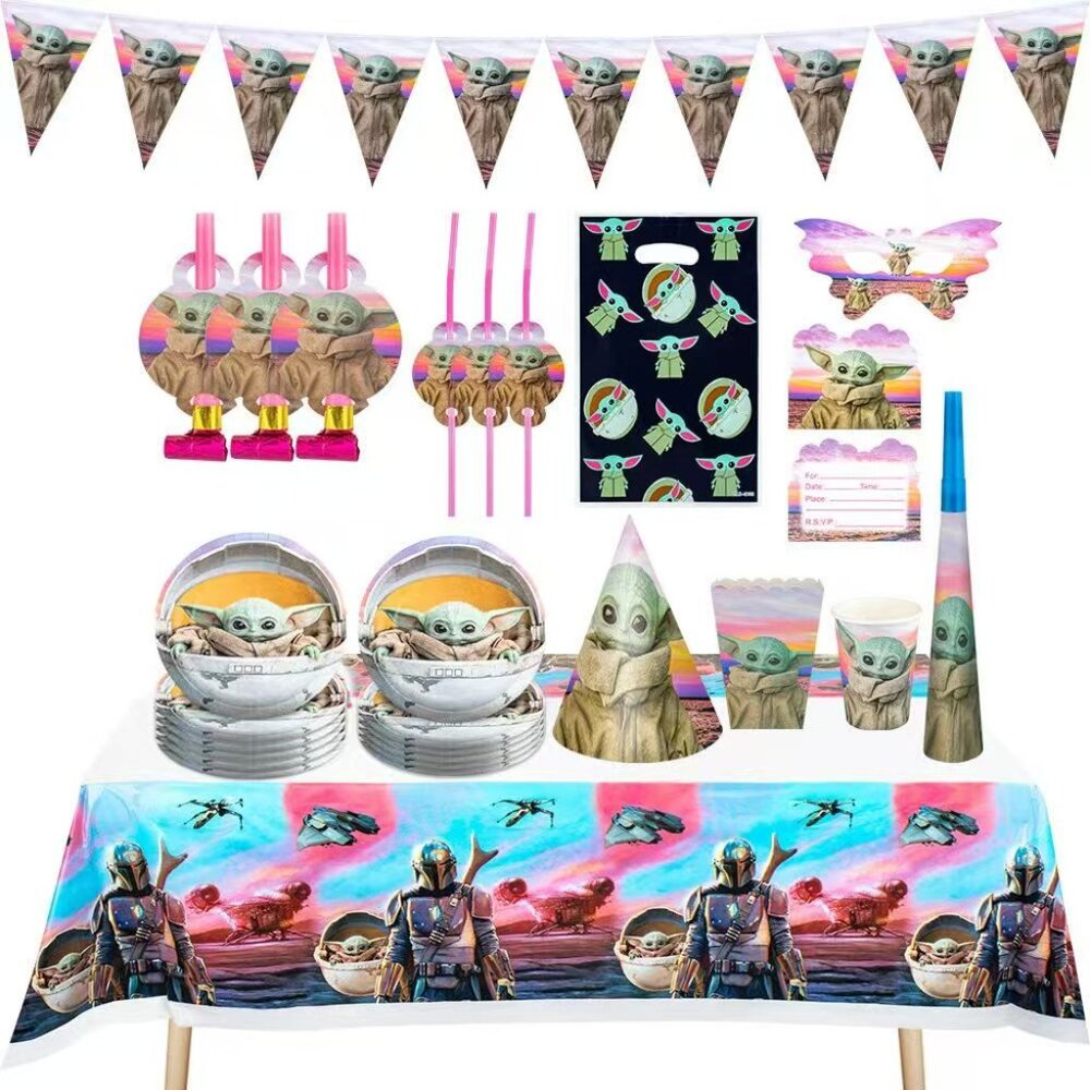 Space Guardian Birthday Party Set – 10 Guests | Galactic Celebration Kit